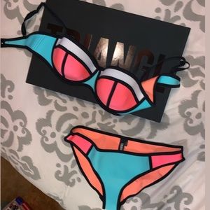 triangl swimsuit two piece